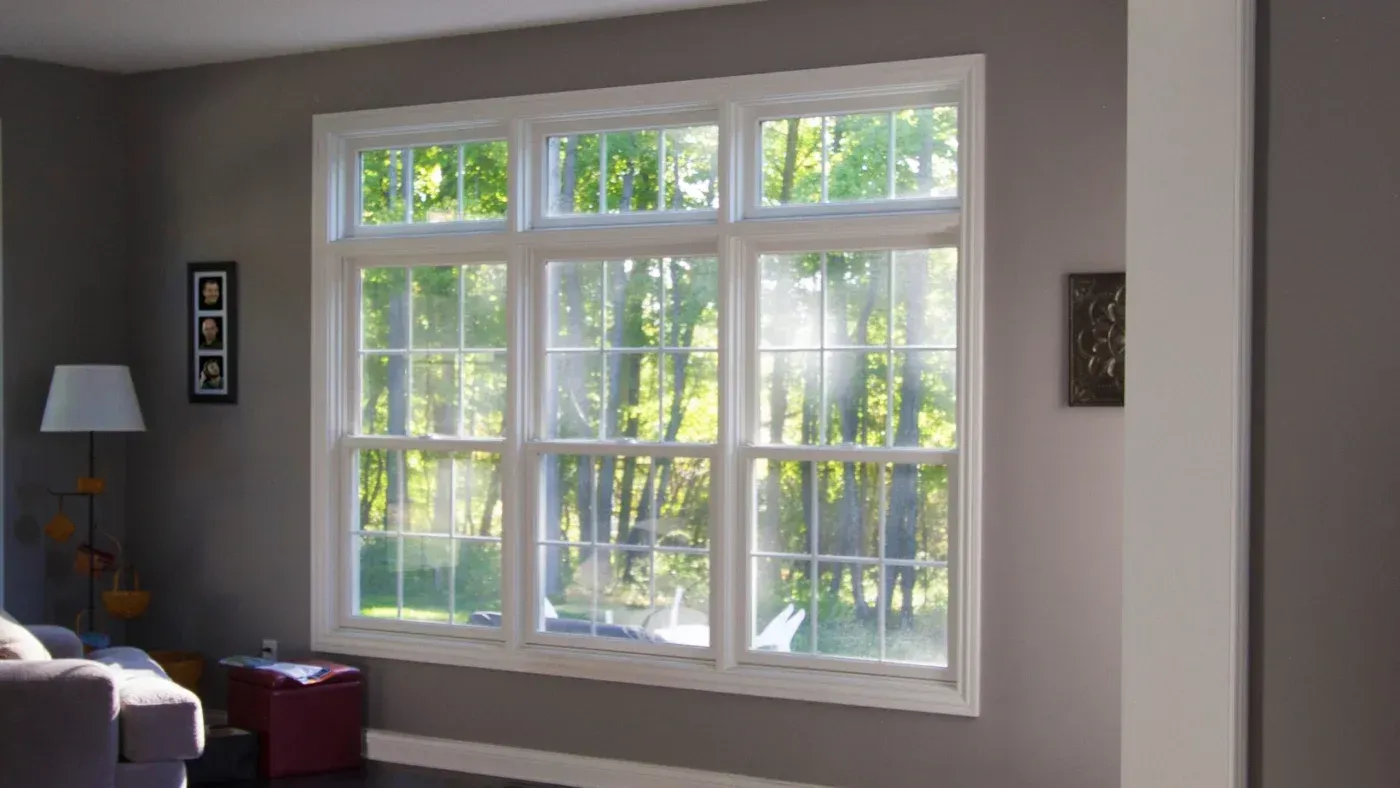 Double hung windows