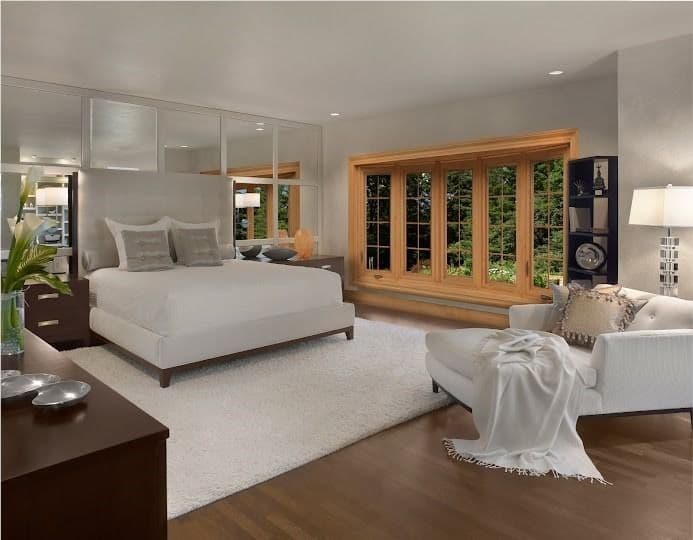 white bedroom