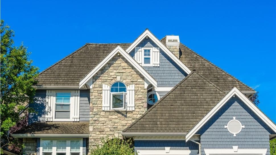 house with stone