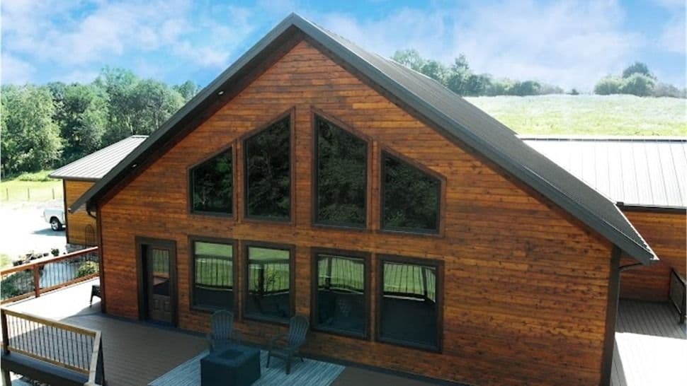 wood house