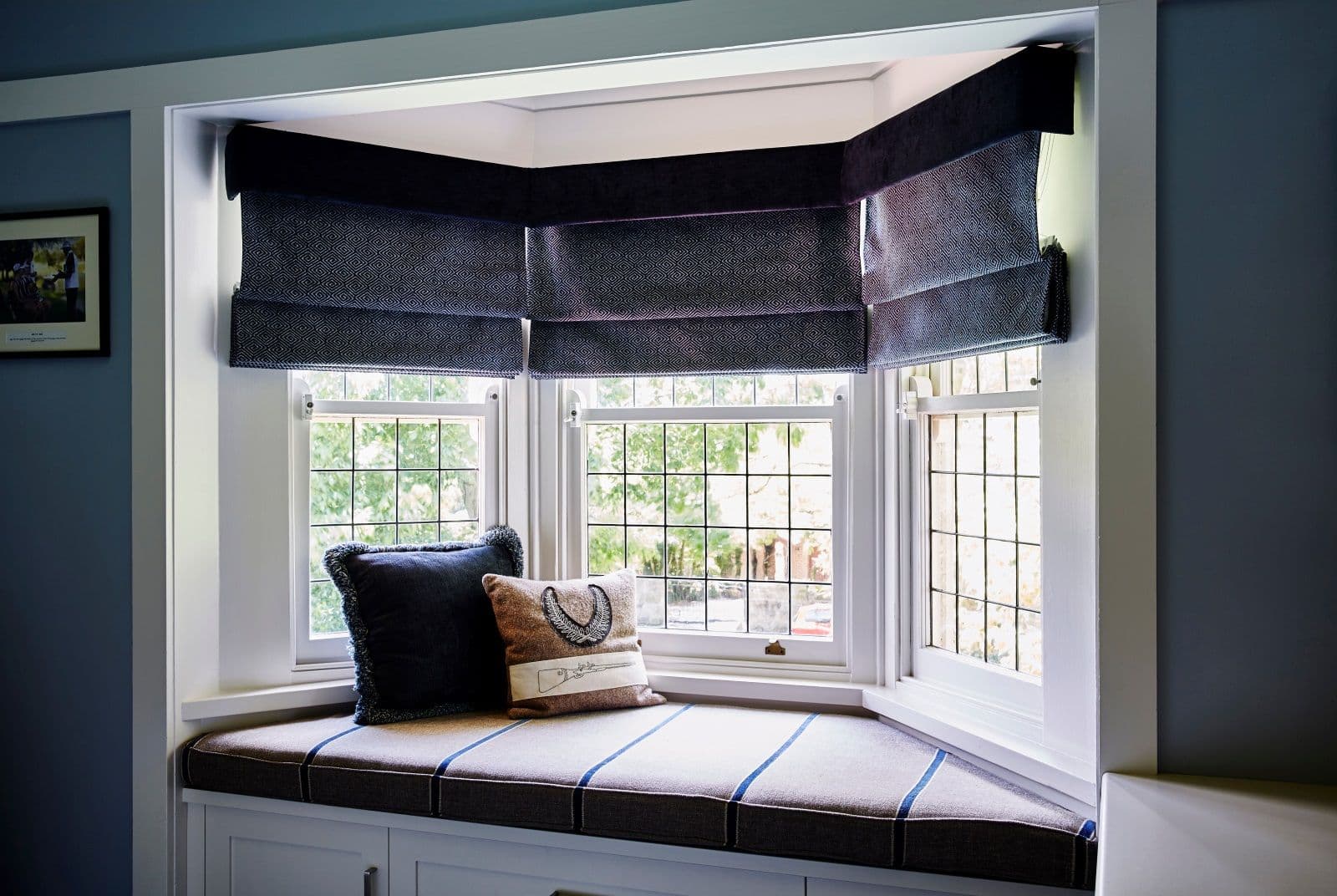 Adding an angular element from the curb, bay windows turn a regular exterior into an unforgettable focal point