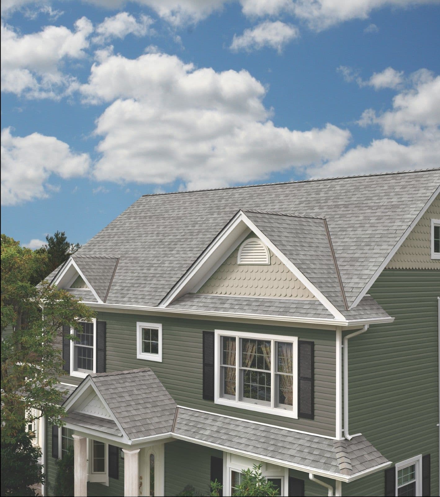 Shingle roofing